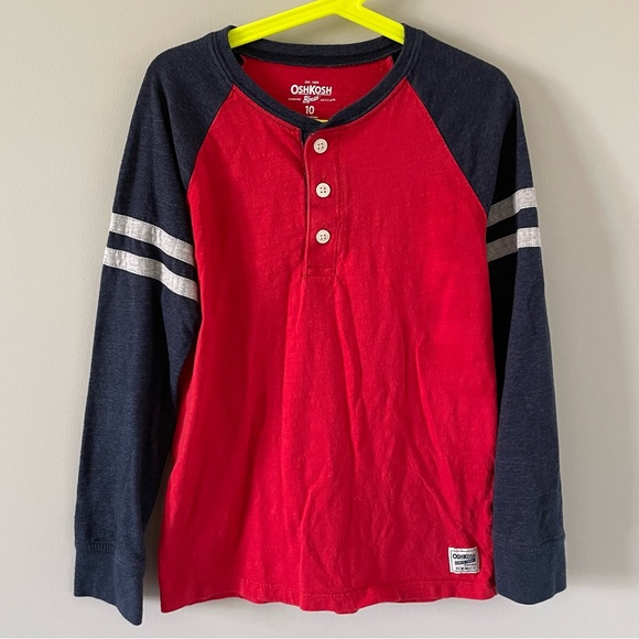 Oshkosh Boys Long-Sleeve T-Shirt - Picture 1 of 4